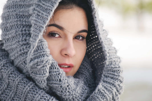 Eclipse Scarf in Black + Bone